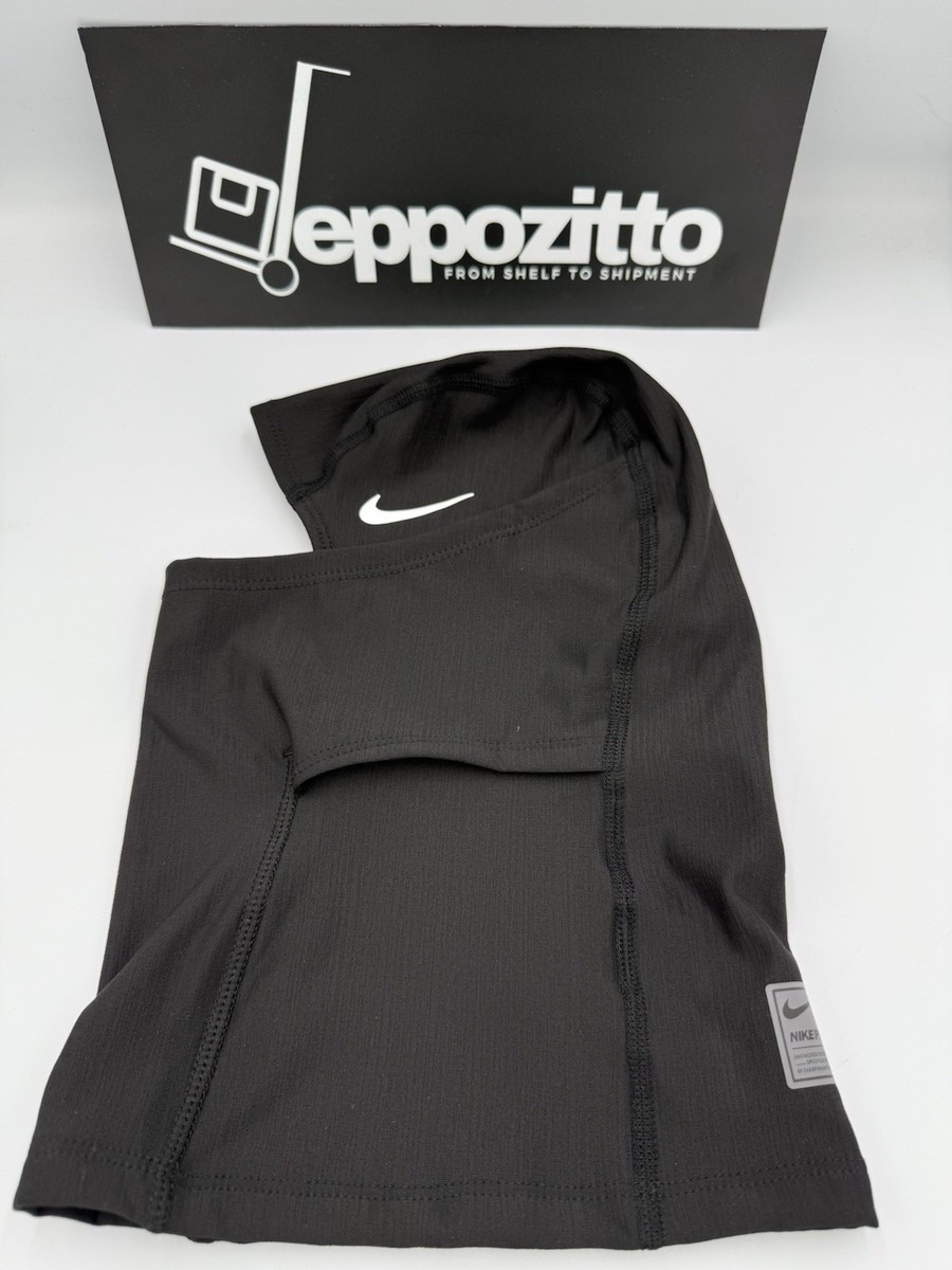 Nike Pro Therma-Fit Hyperwarm Hood Ski Mask Black | eBay