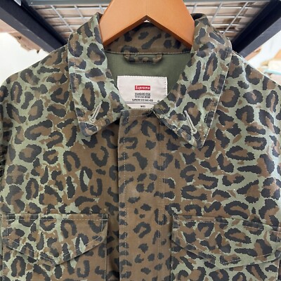 Supreme Leopard M-51 Jacket SS10 2010 Sz Small S Rare | eBay