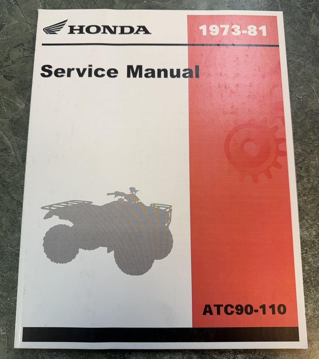 HONDA ATC200X サービスマニュアル HONDA ATC200X サービスマニュアル