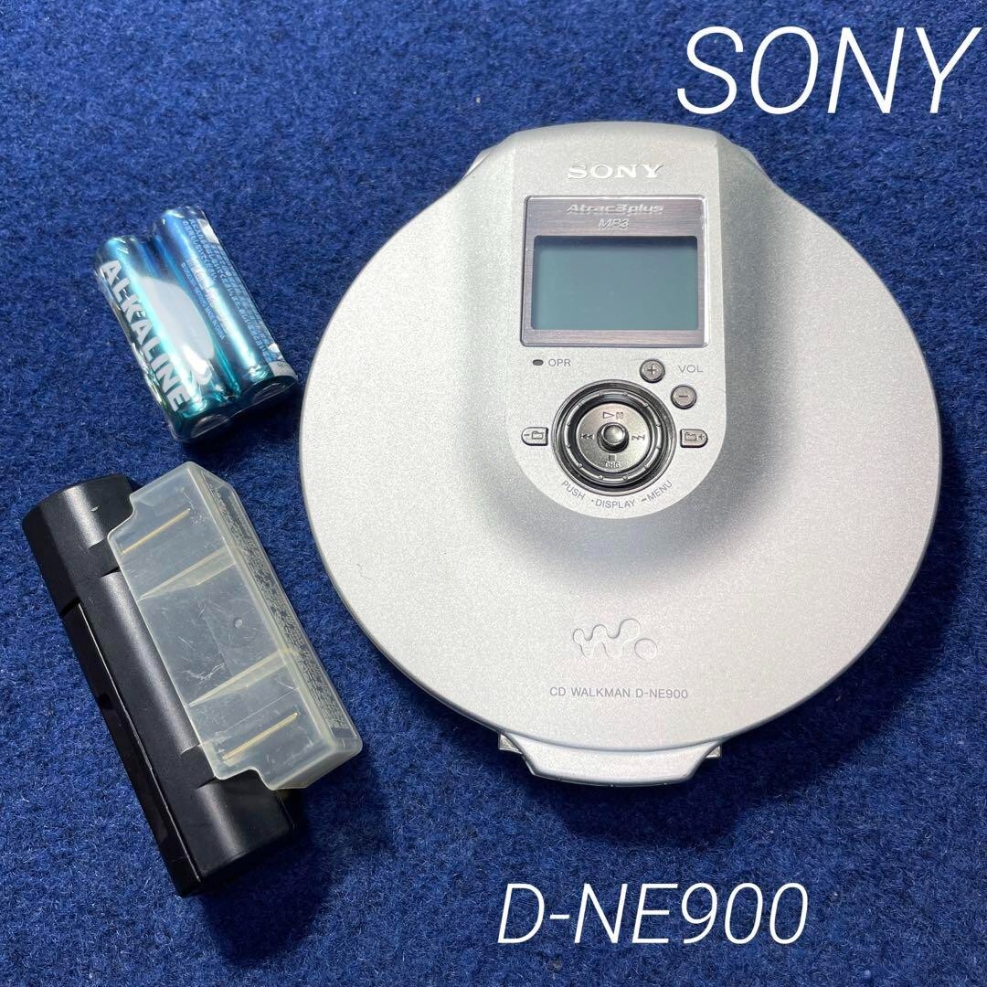 SONY CD Walkman Portable CD player D-NE900 Operation Confirmed