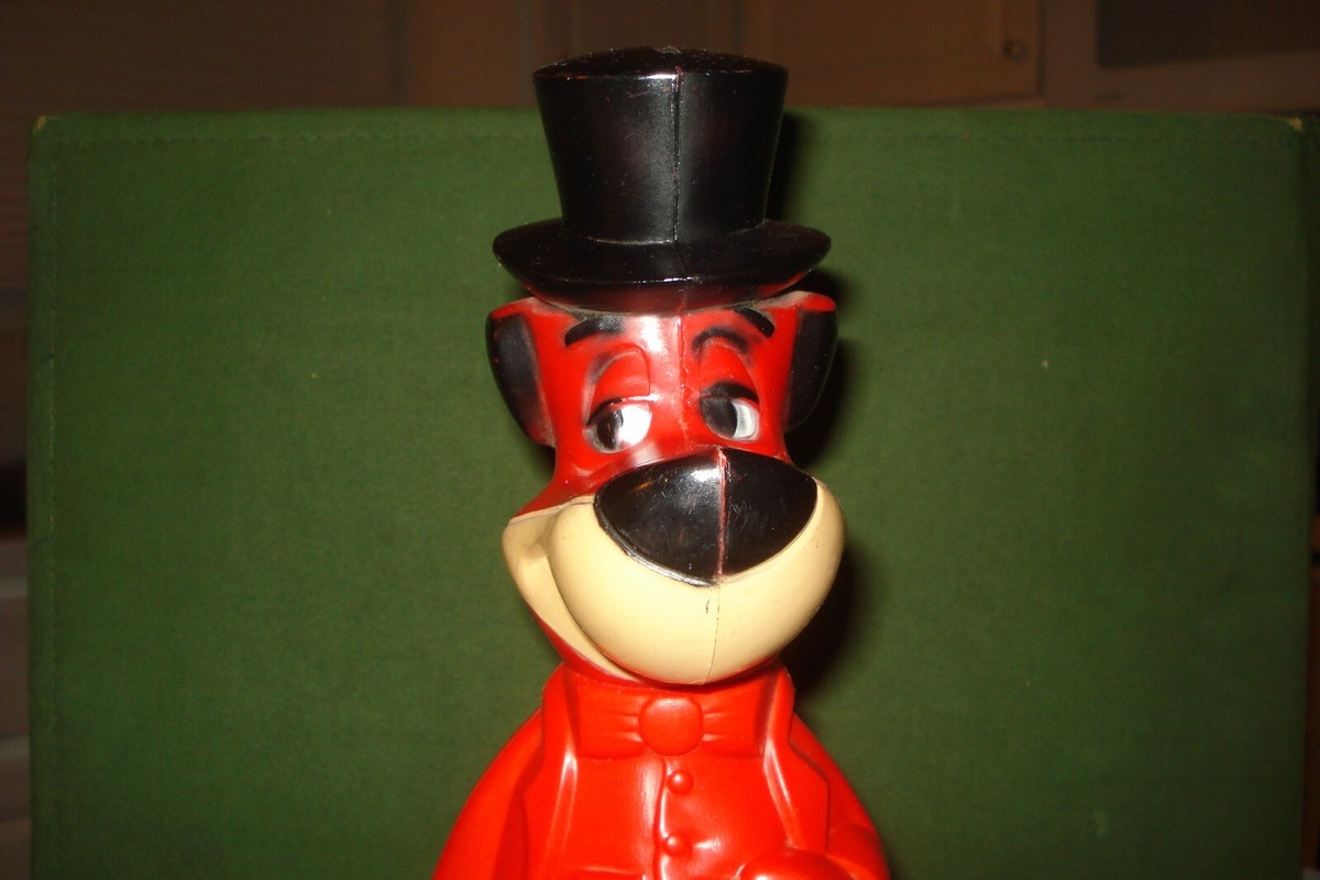 Vintage 1960's HUCKLEBERRY HOUND BANK Soaky LIKE, Hi Grade, HANNA