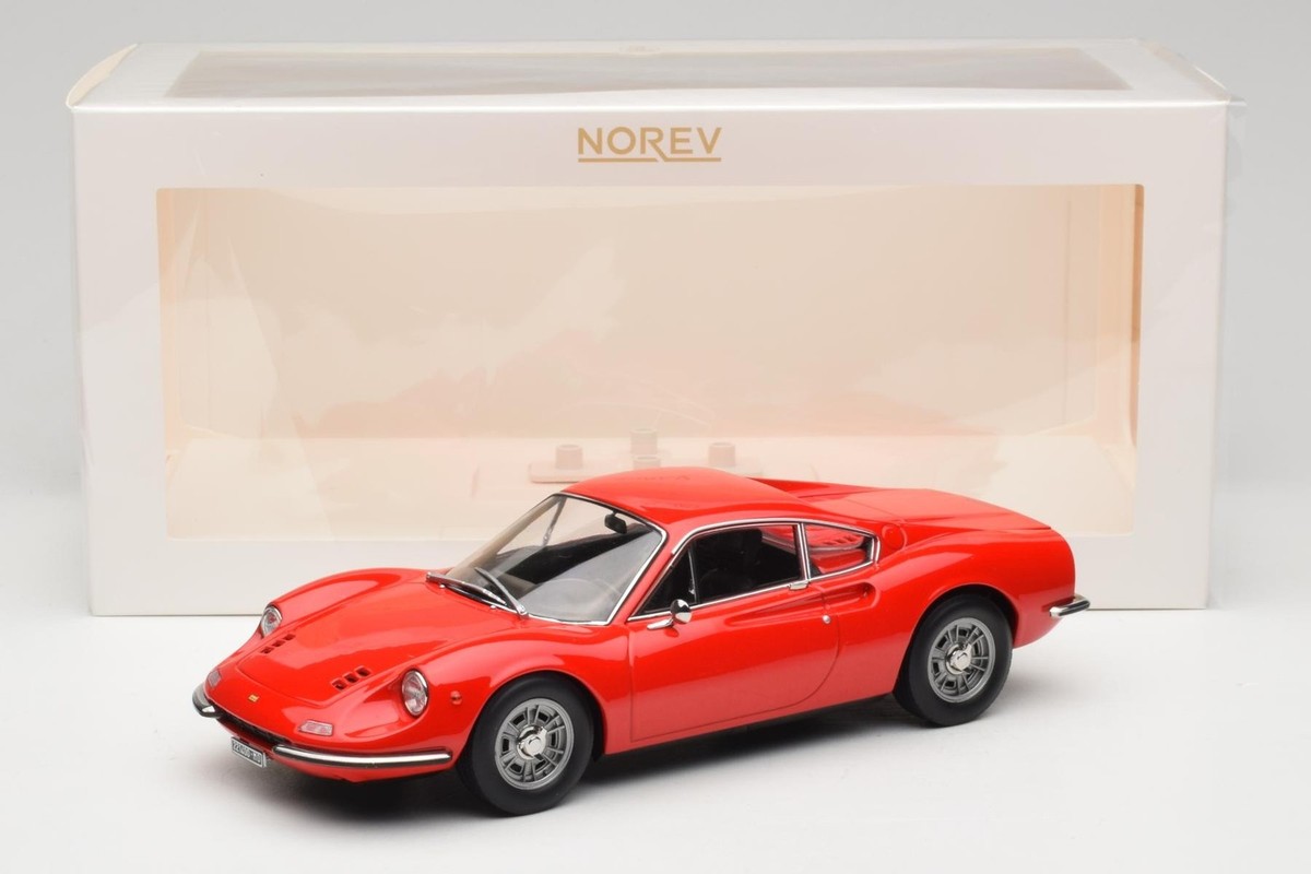 187800 Ferrari Dino 246 GT Red Norev 1/18 | eBay