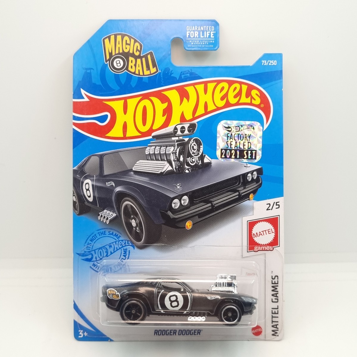 HOT WHEELS 2021 SUPER TREASURE HUNT RODGER DODGER FACTORY SEALED