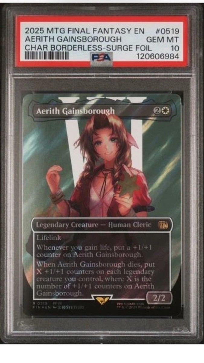 MTG エアリス/Aerith Gainsborough サージ Foil Aerith Gainsborough