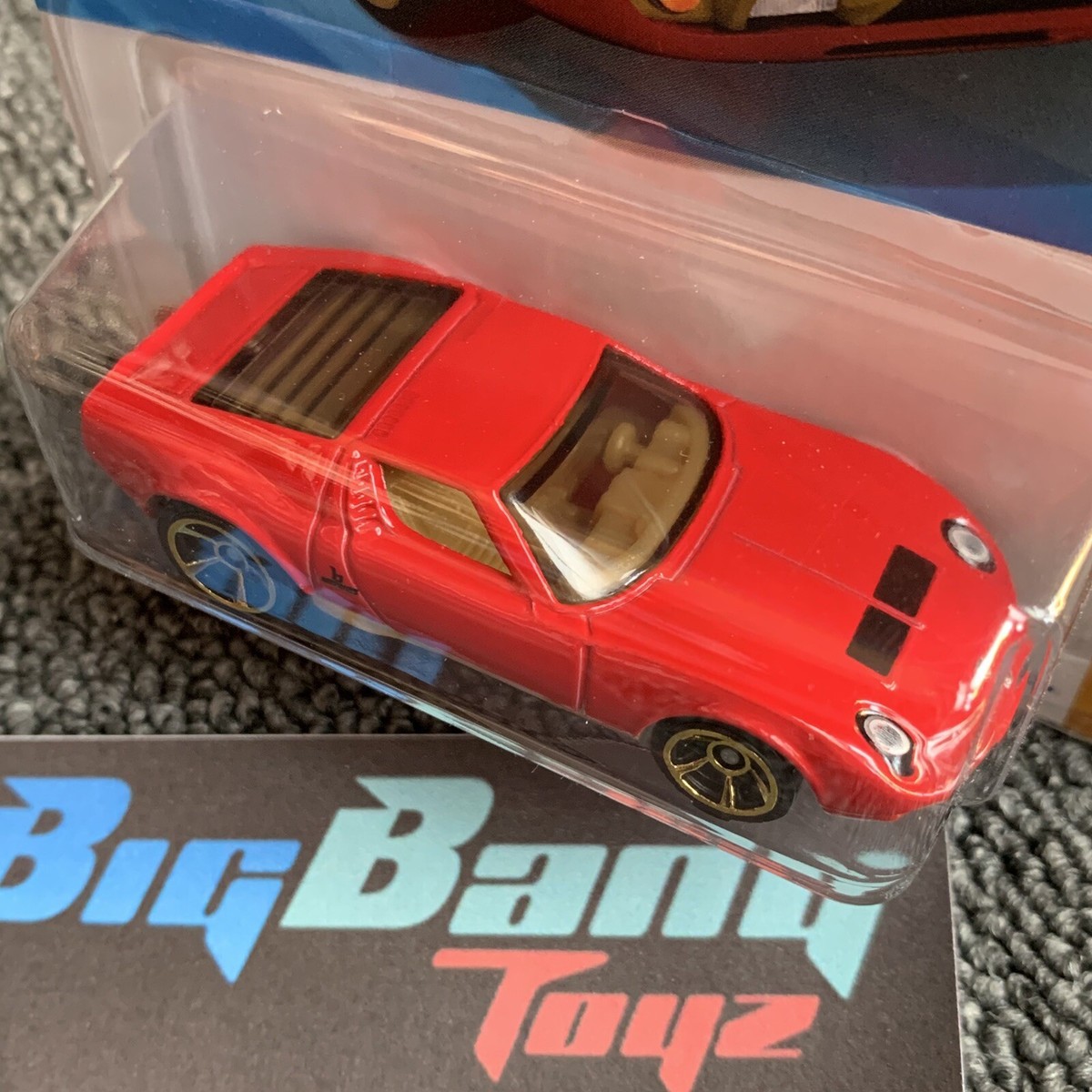 Hot Wheels 71 Lamborghini Miura SV Red #78 Mainline 2025 Case D