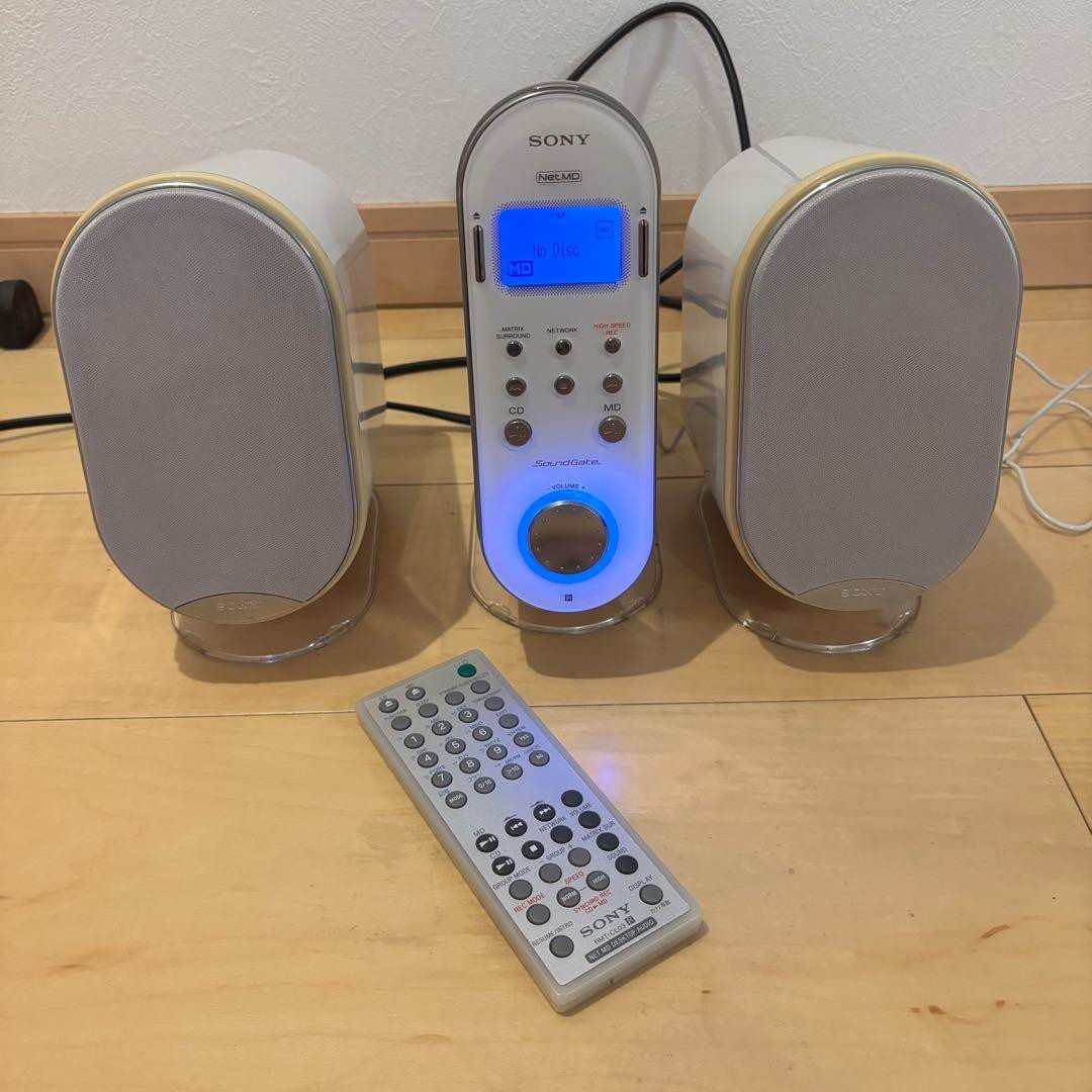 Sony LAM-Z03 High-Quality CD / MD MiniDisc Audio Player White