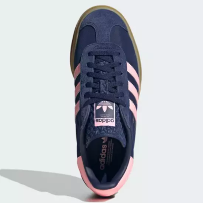 Adidas Originals Gazelle Bold W Dark Blue Pink Women's Casual