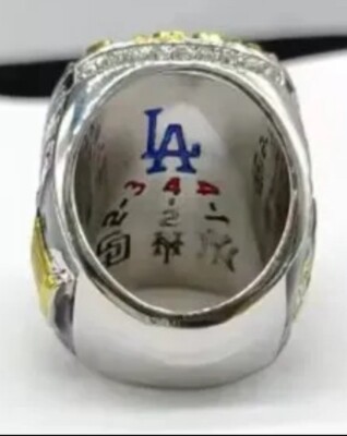 LA DODGERS 2024 WORLD SERIES REPLICA RING MLB. Ohtani , Betts or