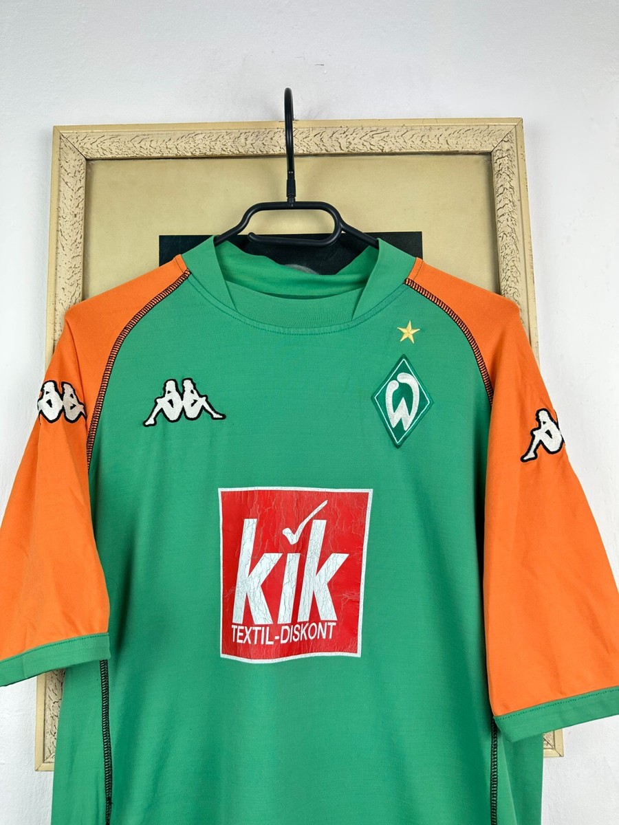 Werder Bremen Home football shirt 2004 Soccer Kappa Jersey Mens