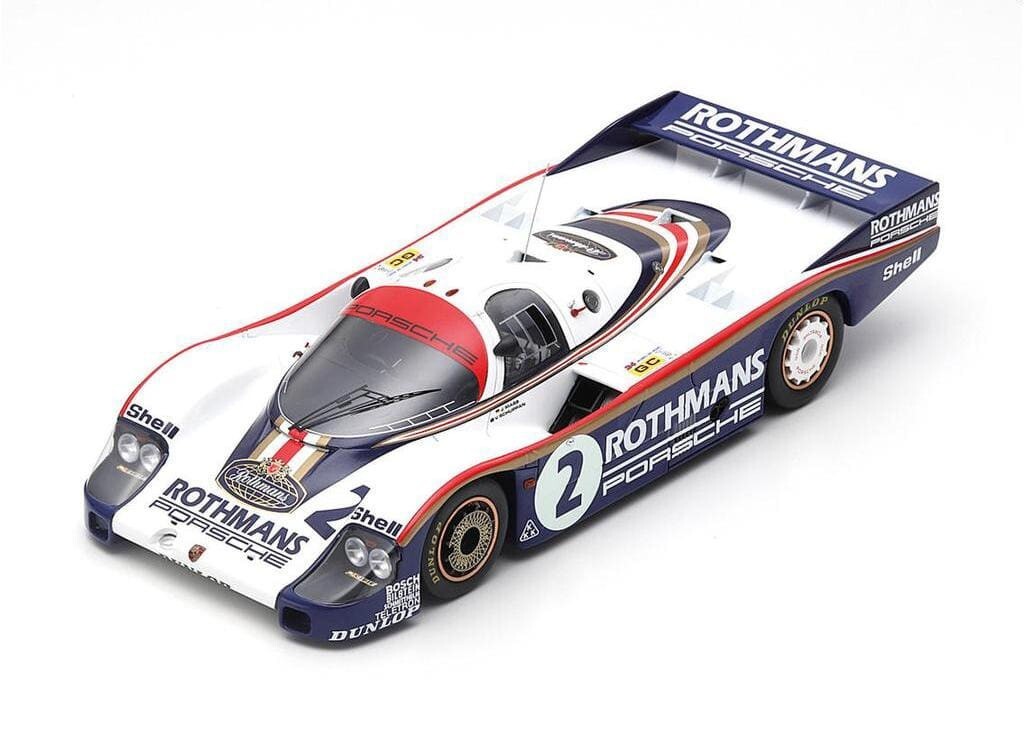 Spark 1/18 car 18S423 PORSCHE 956 NO.2 2ND 24H LE MANS 1982 J