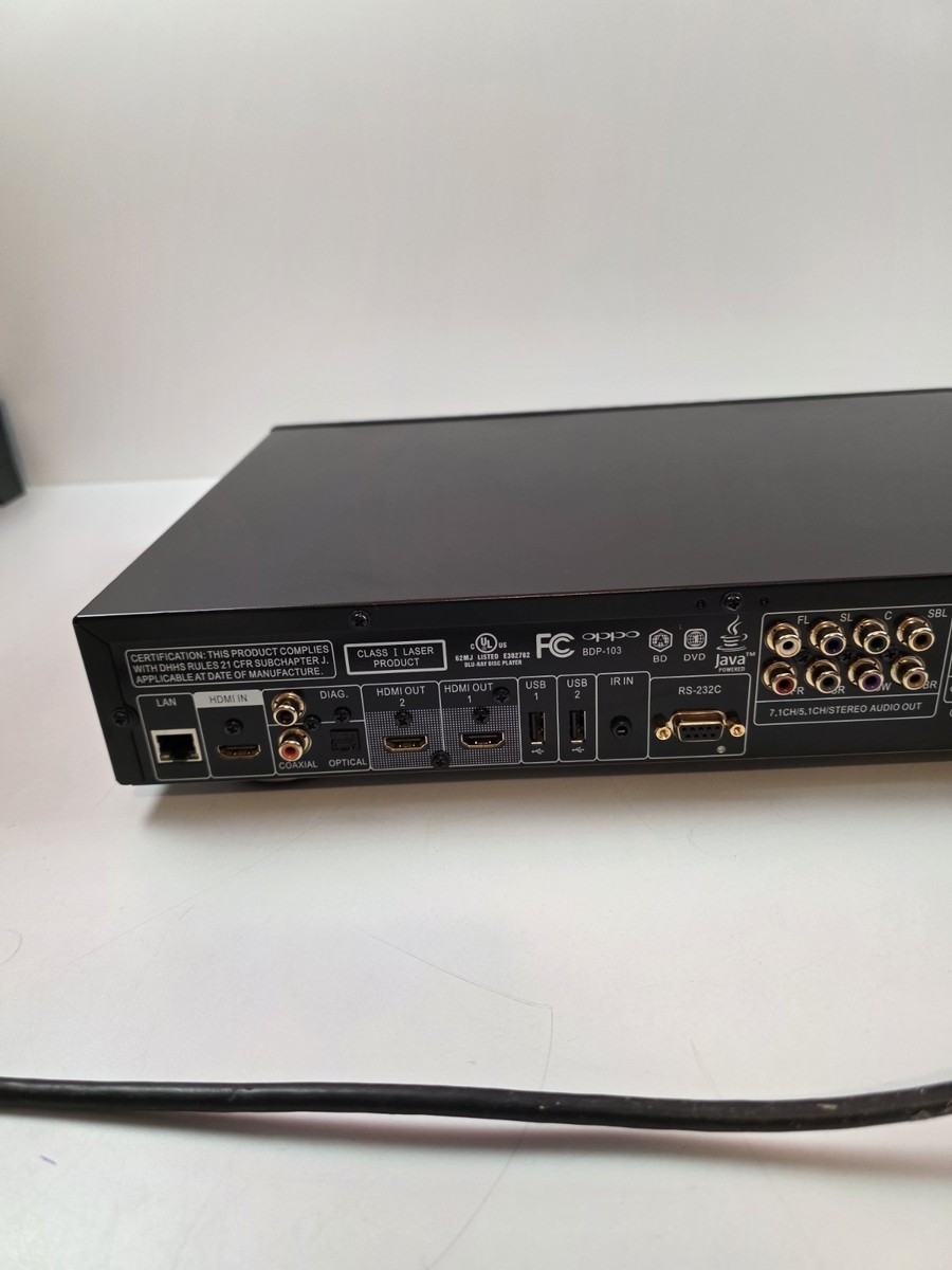 Oppo BDP-103 3D Blu-ray Player for sale online | eBay