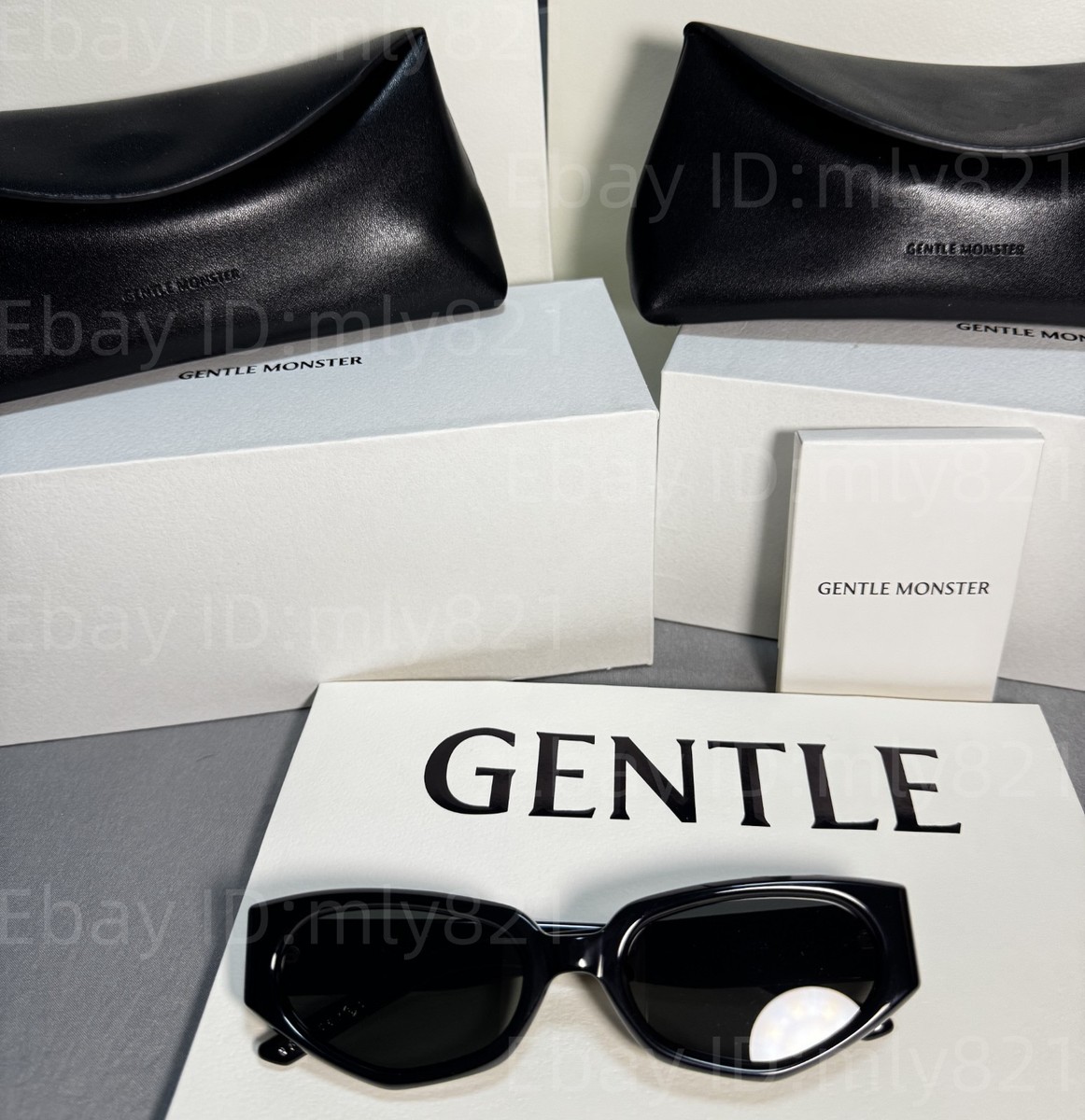 GentleMonster Sunglasses Maison Margiela x MM205 01 Black Frame