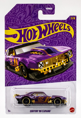 2025 Hot Wheels Pearl and Chrome Mix 2 #1 Custom '68 Camaro