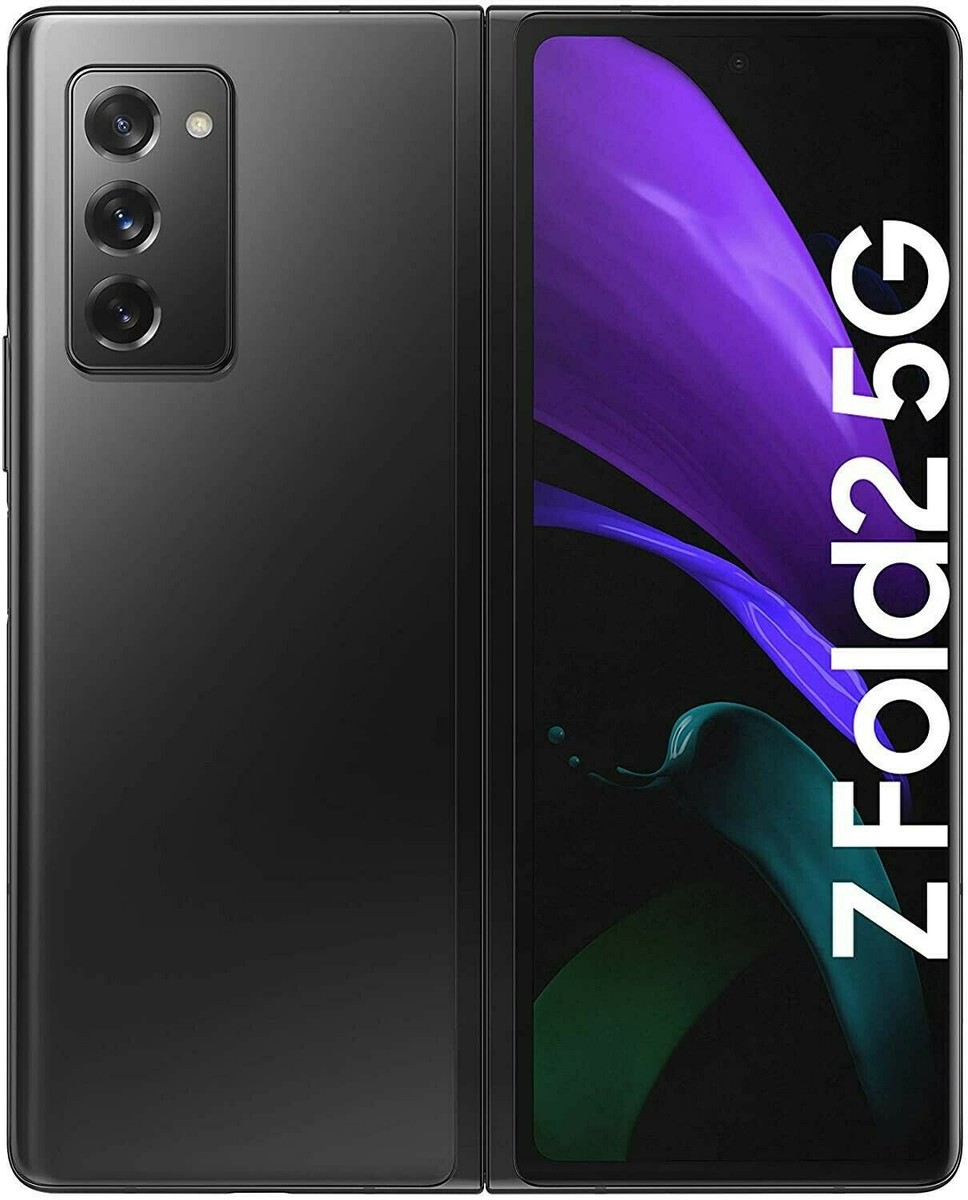 Samsung Galaxy Z Fold2 5G - SM-F916B 256GB Mystic Black (Unlocked