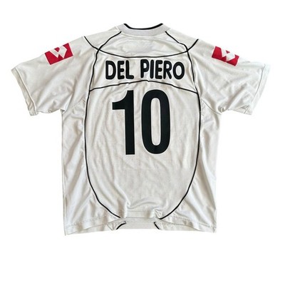 Vintage Lotto Juventus #10 Del Piero 2002/03 European Away