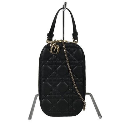 Dior Lady Dior Call-in Phone Holder Shoulder bag | eBay