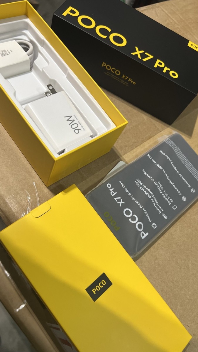 Xiaomi POCO X7 PRO 5G Yellow - 12GB RAM - 512GB ROM - Unlocked