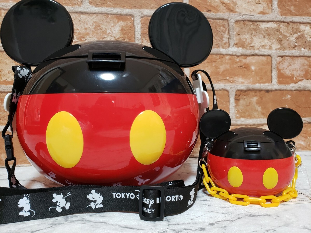 TOKYO DISNEY RESORT Mickey Mouse Popcorn Bucket × candy case Set2