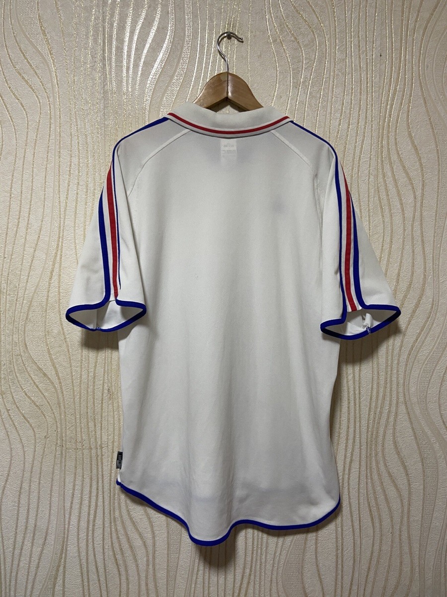 FRANCE 2000 2002 AWAY FOOTBAL SHIRT SOCCER JERSEY ADIDAS 647189 sz