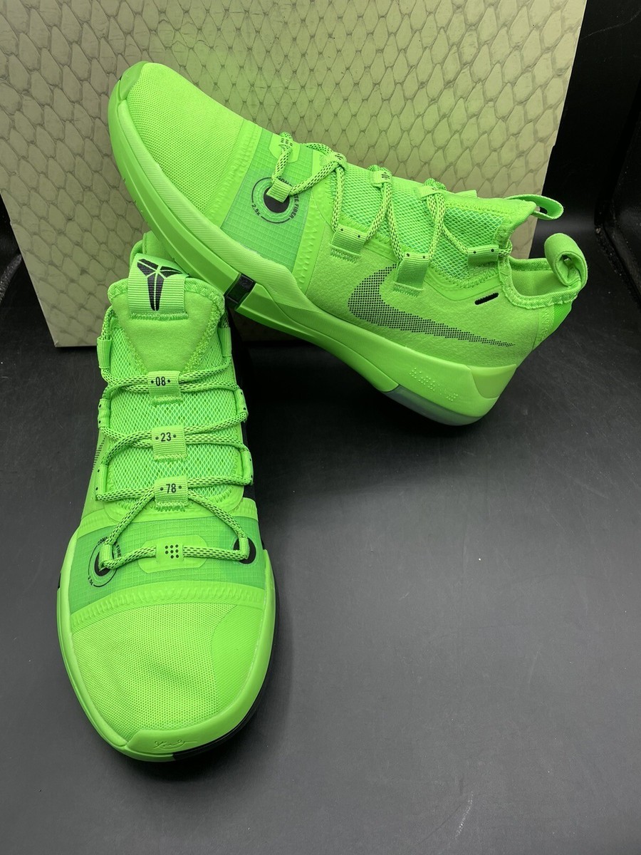 New Rare Nike Kobe AD Exodus TB Basketball Shoes Green Strike