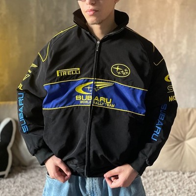 ⭐ Subaru World Rally Team Jacket – Iconic Racing F1 Jacket