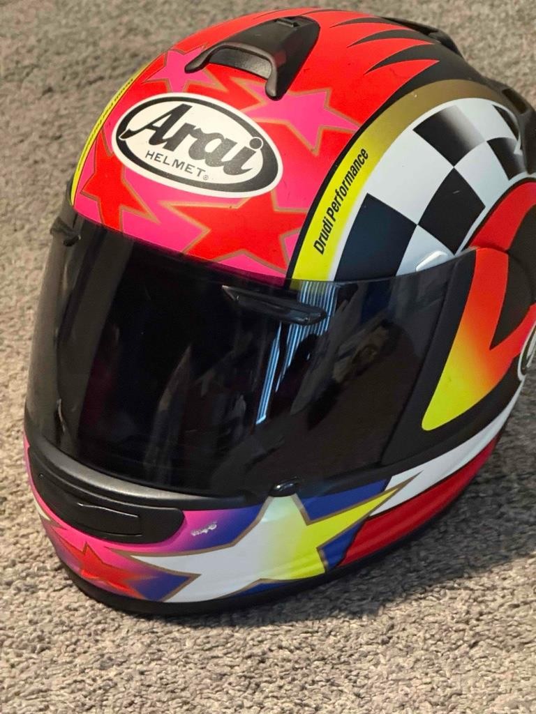 Arai Vector-2 Kevin Schwantz 95 Replica Graphic Full Face Helmet