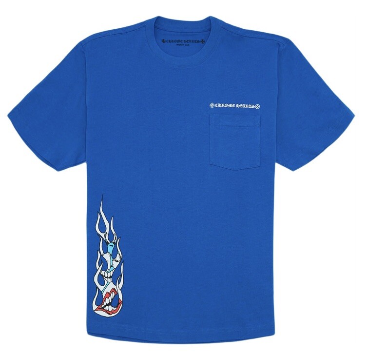 Chrome Hearts Matty Boy Space Tee Blue Size XL Brand New | eBay