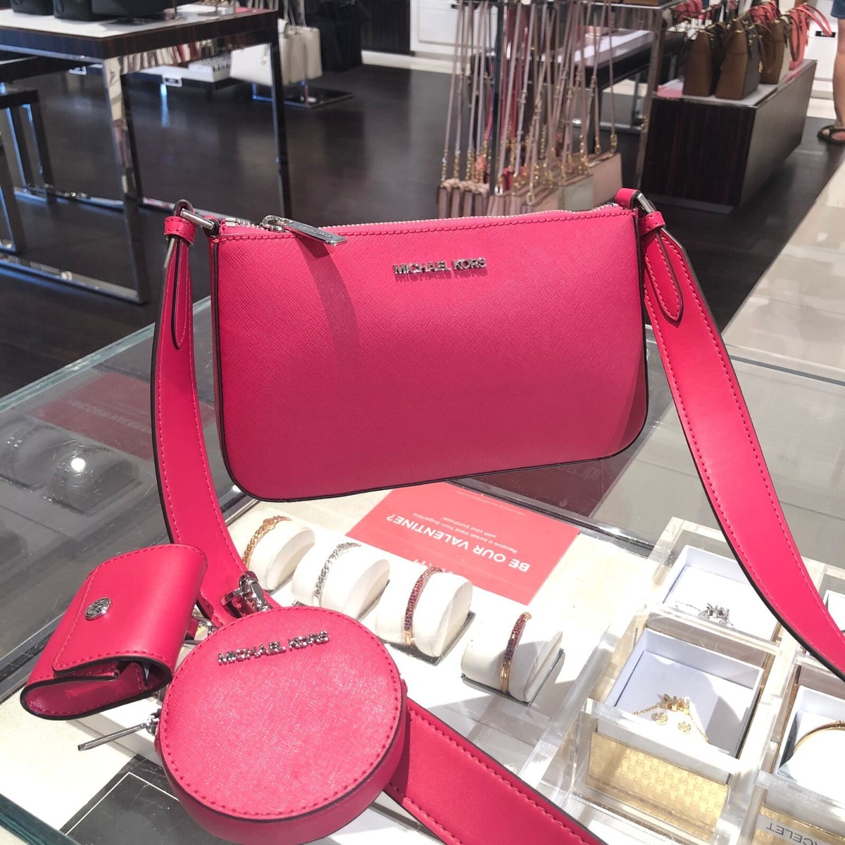 MICHAEL KORS LEATHER FASHION CROSSBODY BAG HANDBAG PURSE SHOULDER