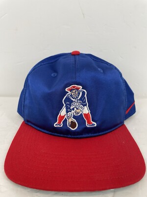 NFL Nike New England Patriots Satin Old School Style Adult Snap
