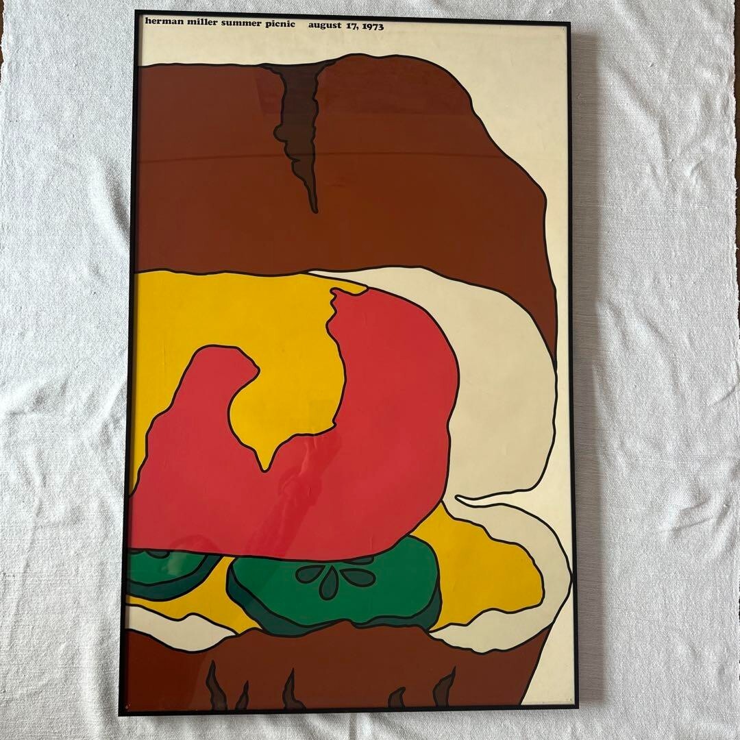 ハーマンミラー サマーピクニック ポスター Herman Miller 1983