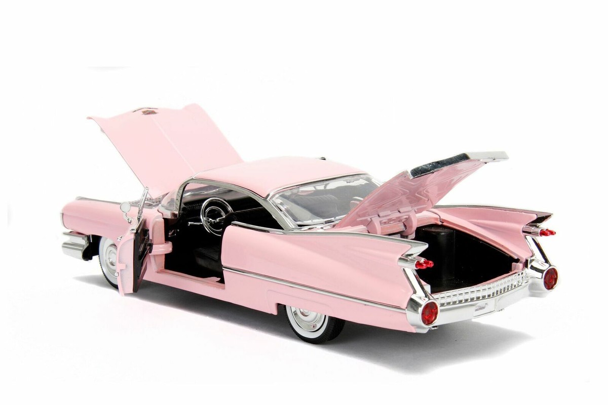 JADA SHOWROOM FLOOR 1959 CADILLAC COUPE DEVILLE PINK 1:24 DIECAST