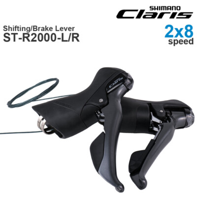 Shimano Claris STI ST R2000 Shift Brake Levers Right Left 2x8