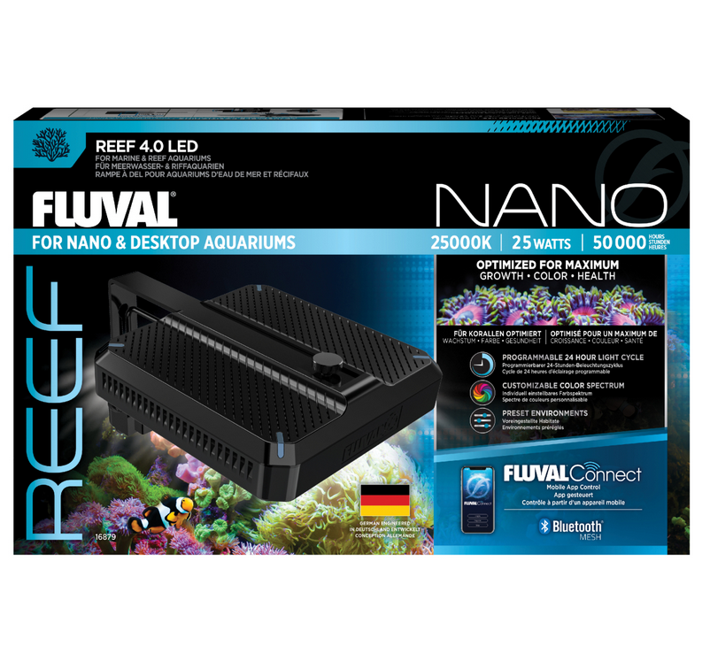 Fluval Reef 4.0 Nano LED 25 Watt - Compact Light For Reef