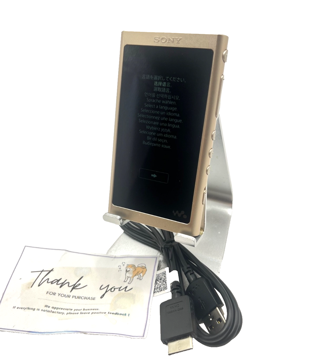 Sony Walkman NW-A55 Hi-Reso pale gold Digital Audio Player sound