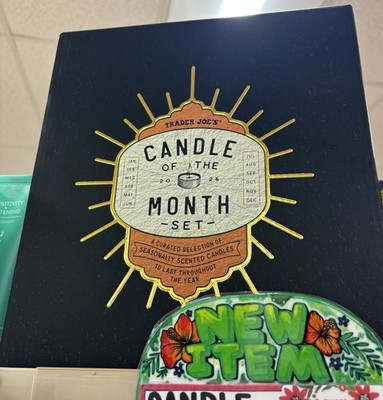 Trader Joe's - Candle Of The Month 2026 Set of 12 (Advent) | eBay