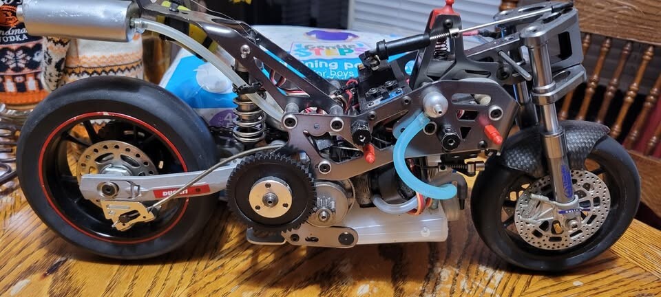 RARE. Thunder Tiger Ducati 999 Nitro 1/5 RC Motorbike | eBay