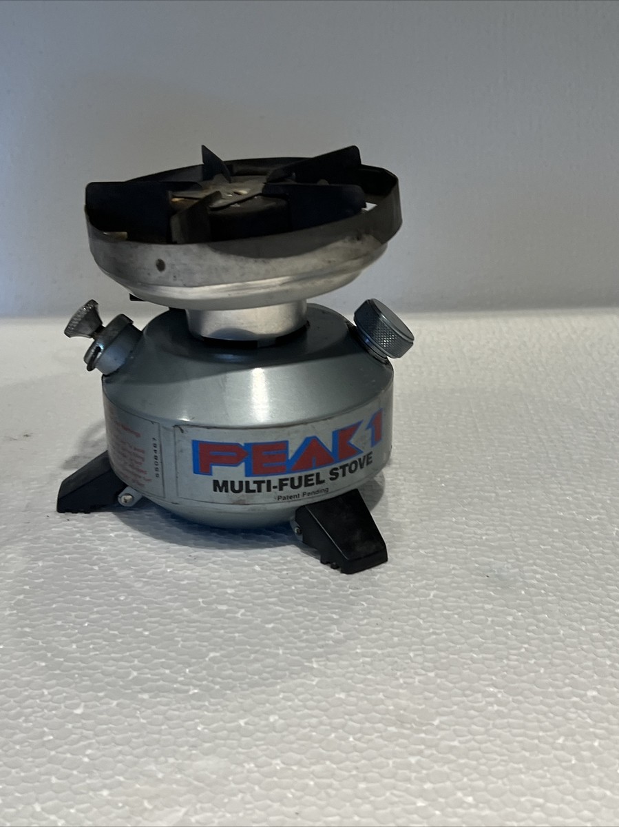Coleman Peak 1 Multi Fuel Camp Stove Model 550B Vintage Untested