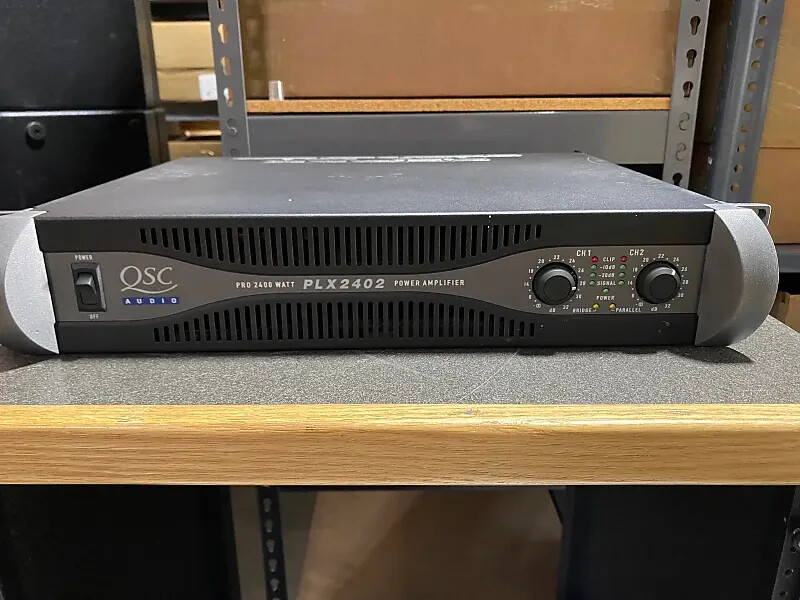 QSC PLX 2402 2-Channel Power Amplifier Pre-Owned (Used) | eBay