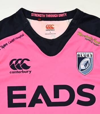 デッドストック canterbury CARDIFF BLUES Jersey1 デッドストック