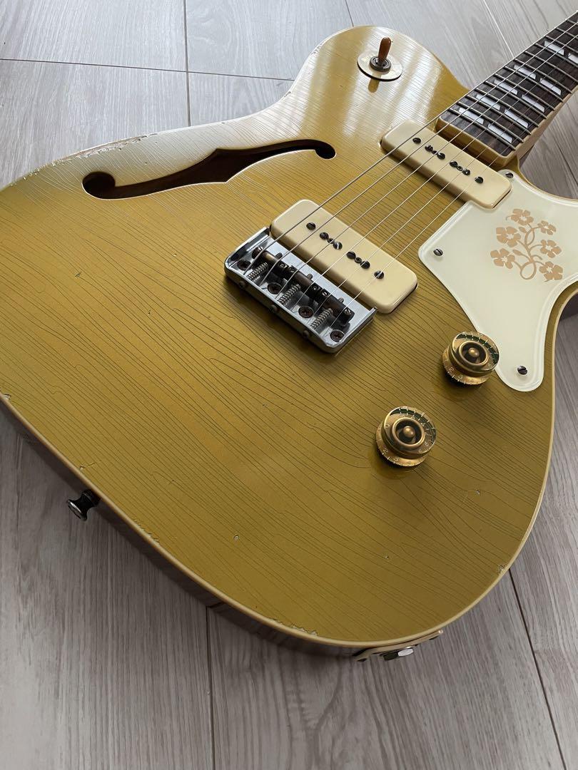 Bruno Guitars TN-295 Gold Top Electric Guitar | eBay