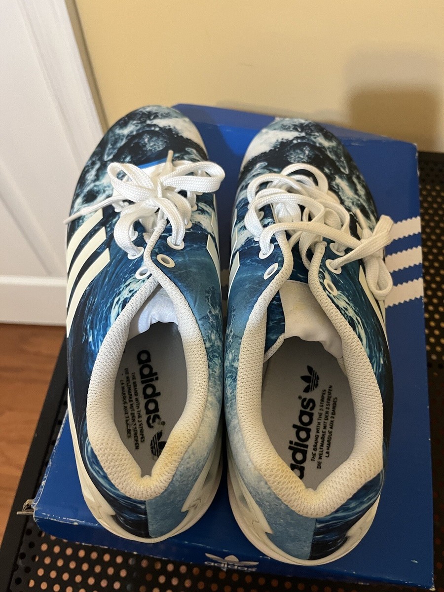 Size 10.5 - adidas Zx Flux Ocean - M19846 | eBay