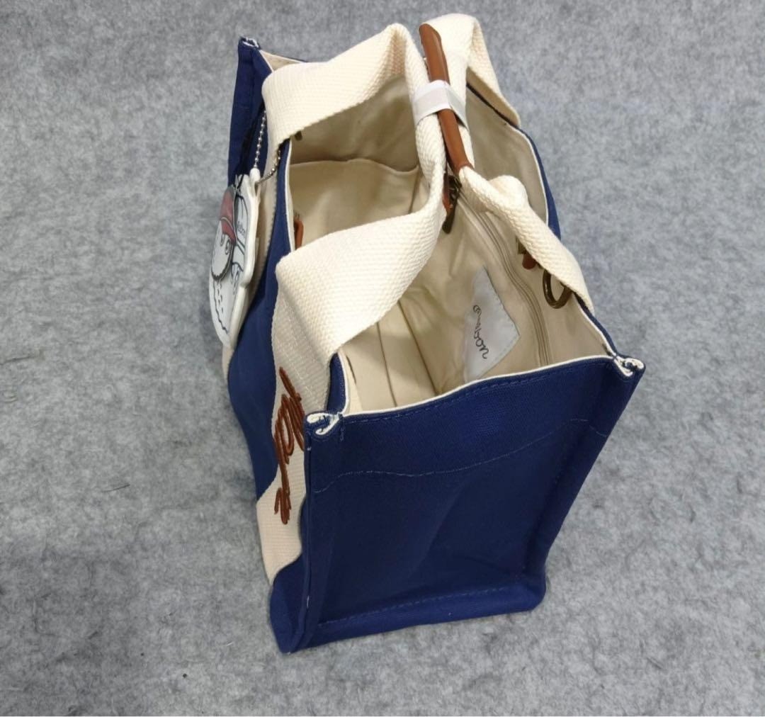 Malbon Golf Cart Bag Tote Blue Bag With Shoulder 20*27*14cm New