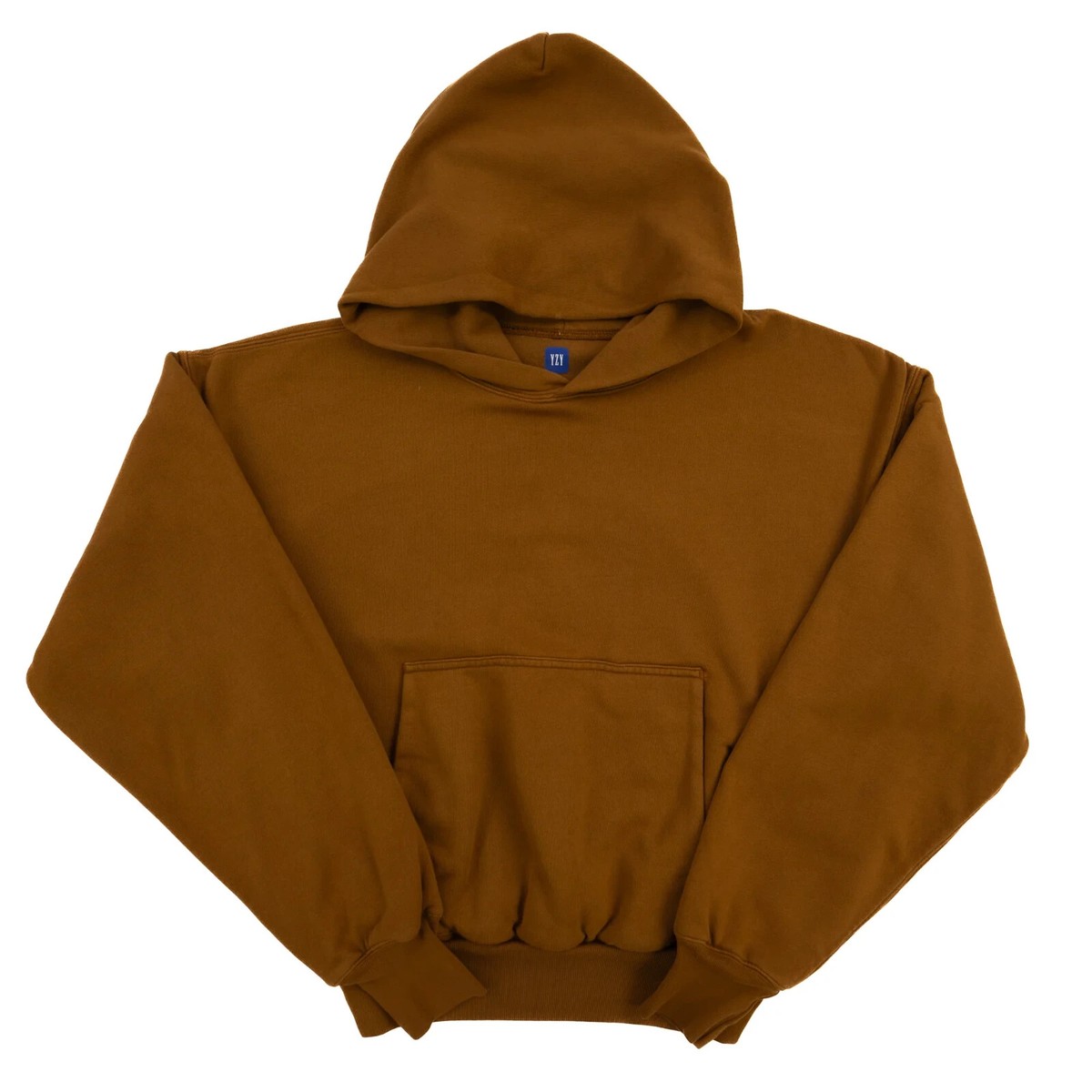 Yeezy Gap Perfect Hoodie Brown Double Layered Heavyweight Cotton