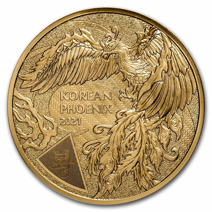 2021 South Korea 1 oz Gold Phoenix BU | eBay