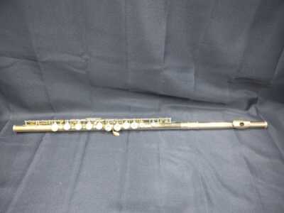 YAMAHA Flute Yfl-211 Silver Plating w/ Hard Case Used Musical