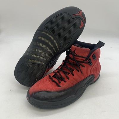 Nike Air Jordan 12 Reverse Flu Game Shoes Mens 9.5 Red CT8013-602
