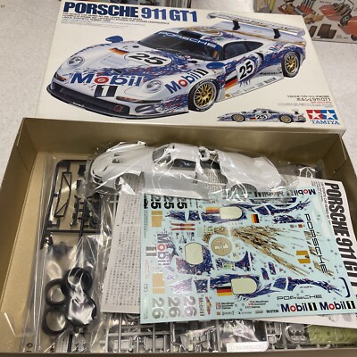 Tamiya Model Porsche 911 Gt1 1/24 Plastic Rare! New | eBay