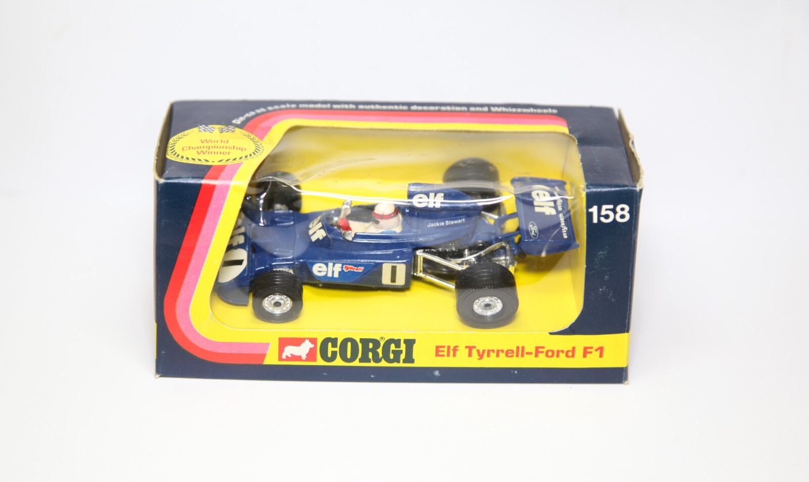 Corgi 158, Elf Tyrrell Ford F1 - Free Price Guide & Review