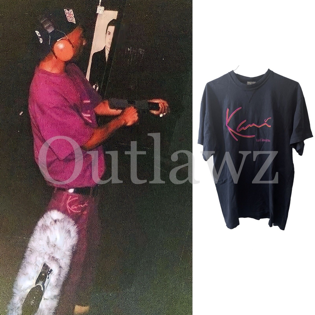 Karl Kani Signature T-Shirt Vintage 90s | eBay