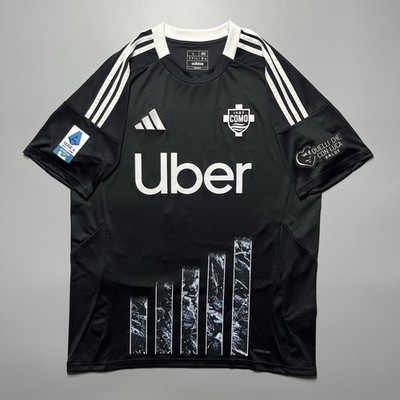 COMO 1907 ADIDAS 2024/2025 FOOTBALL THIRD JERSEY #79 NICO PAZ SIZE